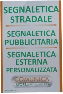 TABELLA STRADALE 60x90
