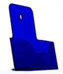 PORTADEPLIANT A4 VERTICALE - BLU ELETTRICO