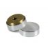 COPRIVITE DOT 15 mm. - ALLUMINIO - ARGENTO