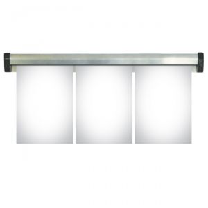 FAST RAIL - BINARIO PORTA AVVISI - 100 cm