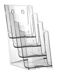 PORTADEPLIANT 4 TASCHE 1/3 DI A4 VERTICALE - BHDL-4T